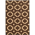 thumbnail image 1 of Allora 5' x 7' Power Loom Polypropylene Rug in Brown and Beige, 1 of 1