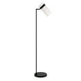 thumbnail image 1 of Allora Mid Century Modern Metal Floor Lamp in Black, 1 of 6