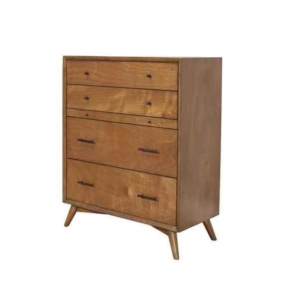 Allora Mid Century Multi-Function Chest in Acorn (Brown)