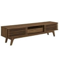 thumbnail image 1 of Allora Mid-Century Wood TV Stand for TVs up to 70" in Walnut, 1 of 6