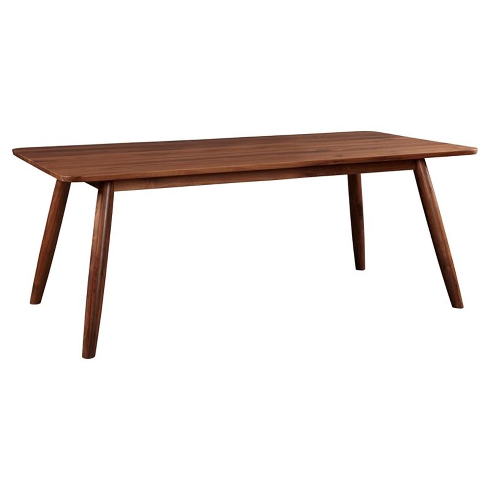 Allora Mid-century Modern Wood Dining Table in Walnut - Walmart ...