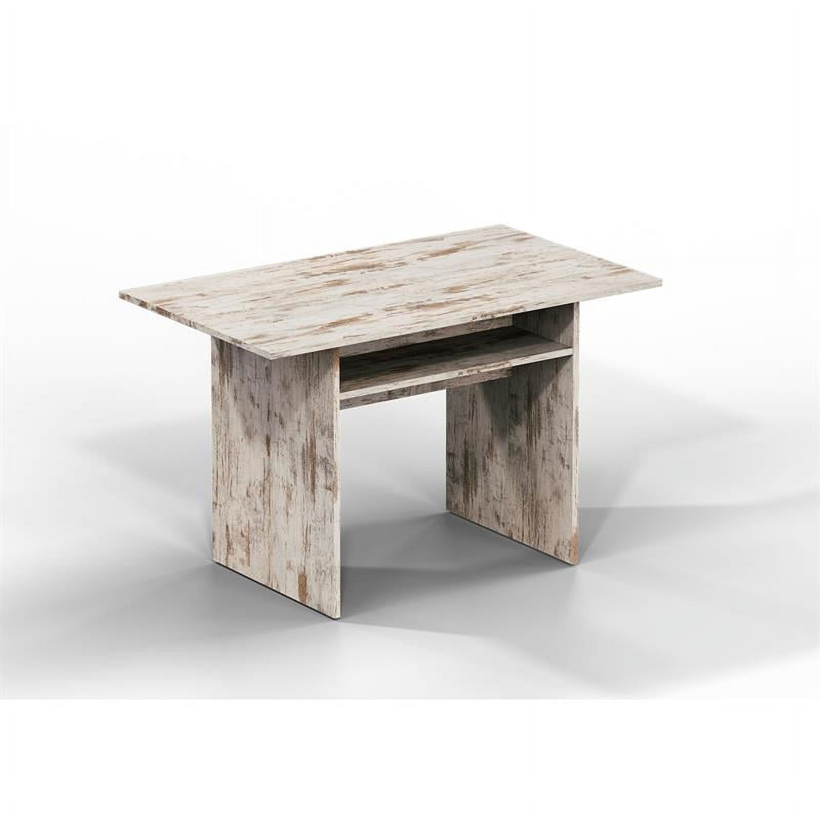 Allora Modern Engineered Wood Italian Extendable Console Table in Brown ...