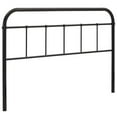thumbnail image 1 of Allora Powder-Coated Steel Brown Headboard Spindle Cottage Style 60", 1 of 4
