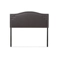 thumbnail image 1 of Allora Upholstered Twin Headboard in Dark Gray, 1 of 4