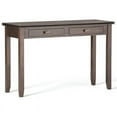 thumbnail image 1 of Allora Wood 46" Transitional Console Sofa Table in Natural Brown, 1 of 5