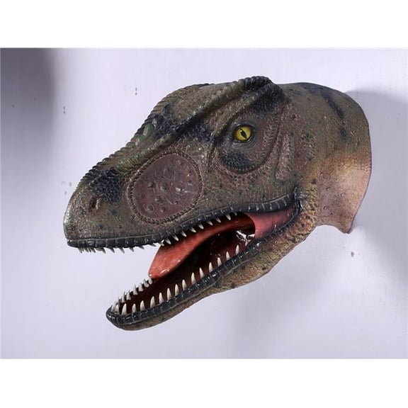 Allosaurus Head with Mouth Open
