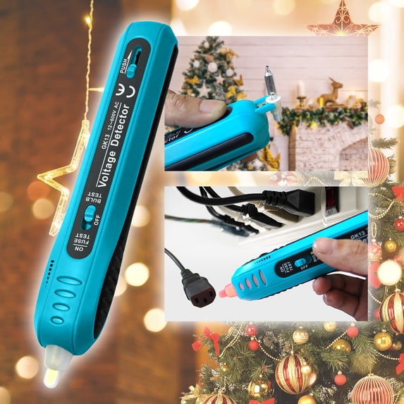 Allosun Christmas Light Tester,Christmas Light Repair Tool, Christmas Light Bulb Tester GK13