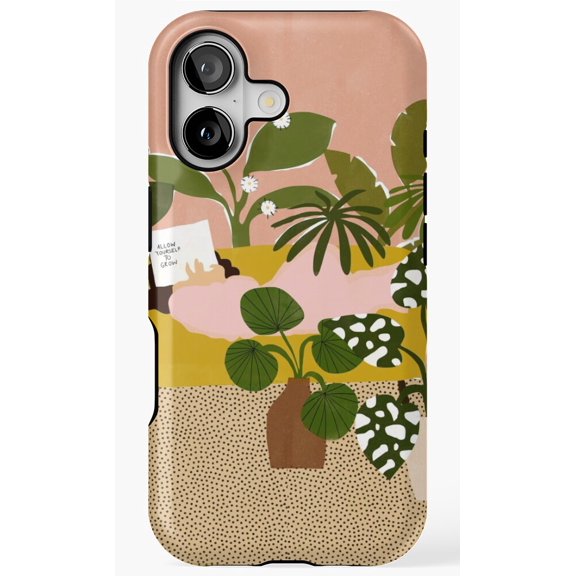 Allow Yourself To Grow Quote Phone Case for iPhone 11 12 13 14 15 16 17 Pro Max