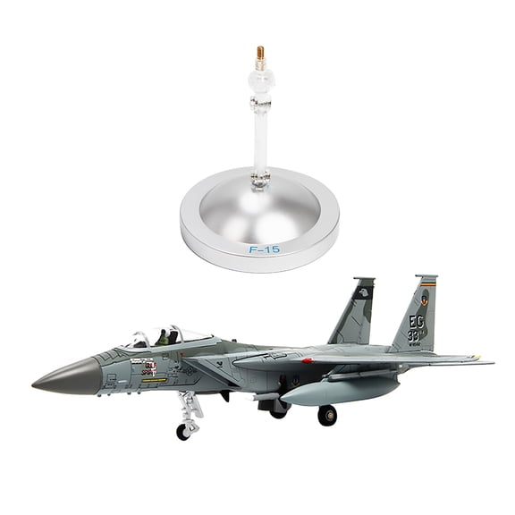 Alloy+ABS Plastic 1:100 F-15 Eagle Fighter Attack Model for Aviation Enthusiasts Collectors