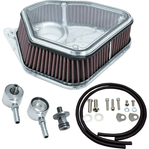 Alloy Art 1.8" Boom Box Max Volume M8 Air Cleaner Kit (1.8M8P)