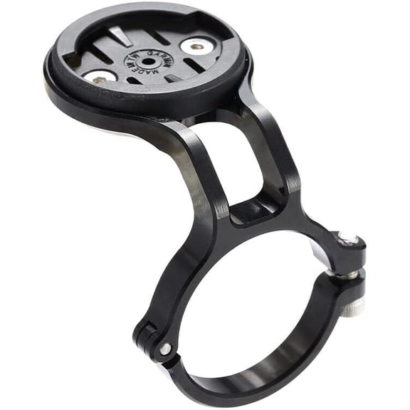 Alloy Bike Handlebar Computer Mount Compatible with Garmin Edge,Wahoo,Bryton,Left Right Bar Bracket (31.8mm)
