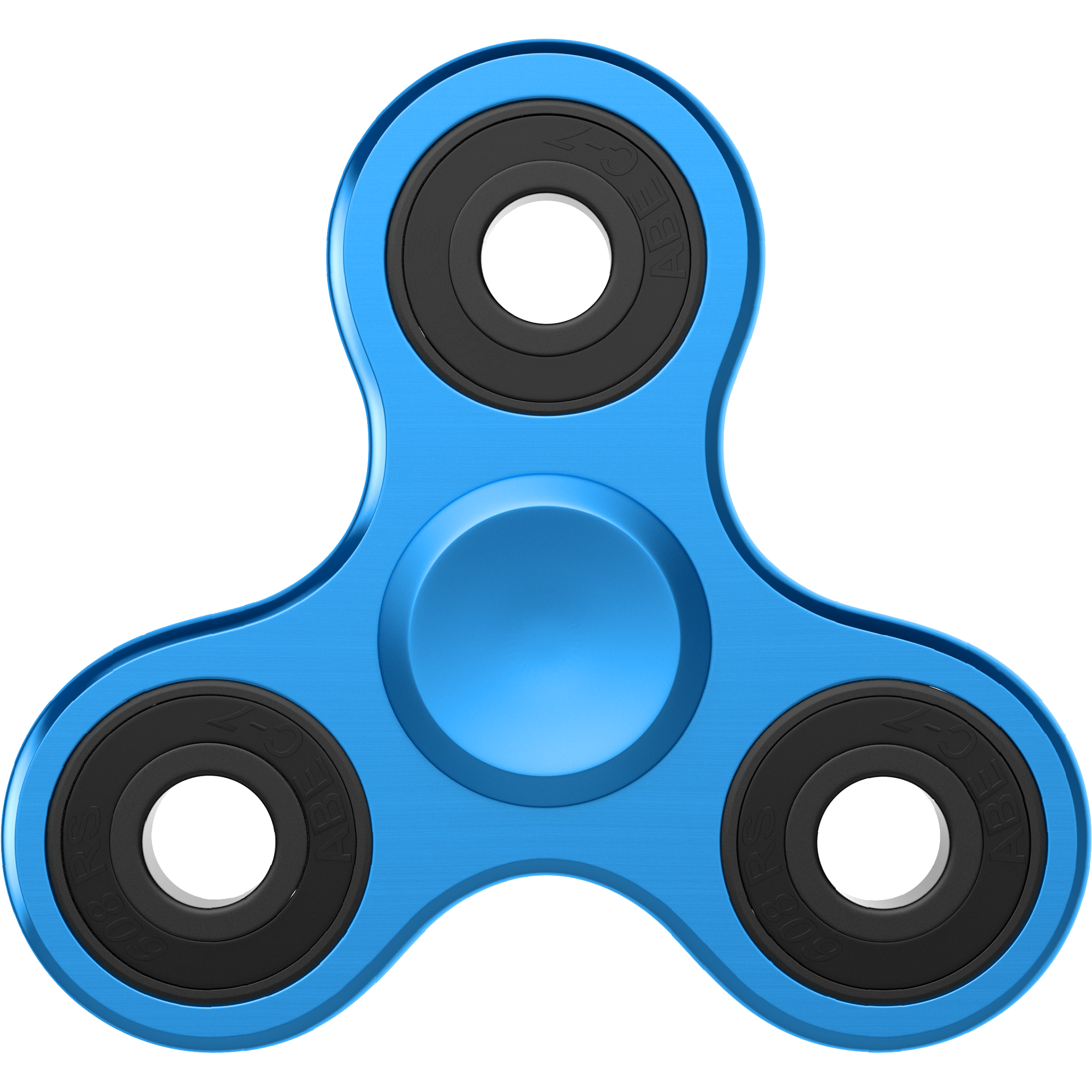 Alloy Blue 360 Spinner Focus Fidget Toy Tri-Spinner Focus Toy for Kids & Adults - image 1 of 5