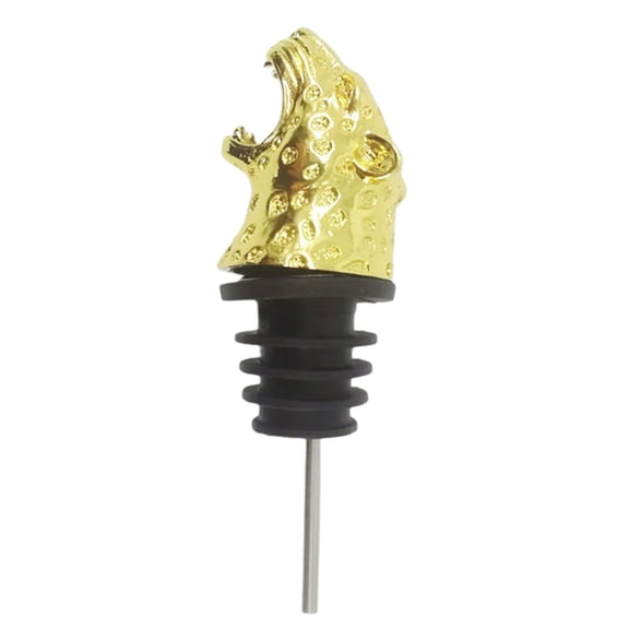 Alloy Bottle Stopper and Pourer Wine Decanters Wine Tool Metal Texture Suitable for Parties and Gatherings Use