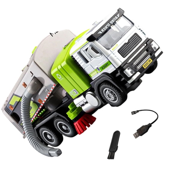 Alloy Childrens Sweeper Toy Auto Operations Realistic Design Safe Educational Fun Vehicle Model