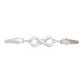 thumbnail image 1 of Alloy Clip Fastener Sweater Brooch Fashionable Cloak Clasps for Shawl Dresses Argent, 1 of 8
