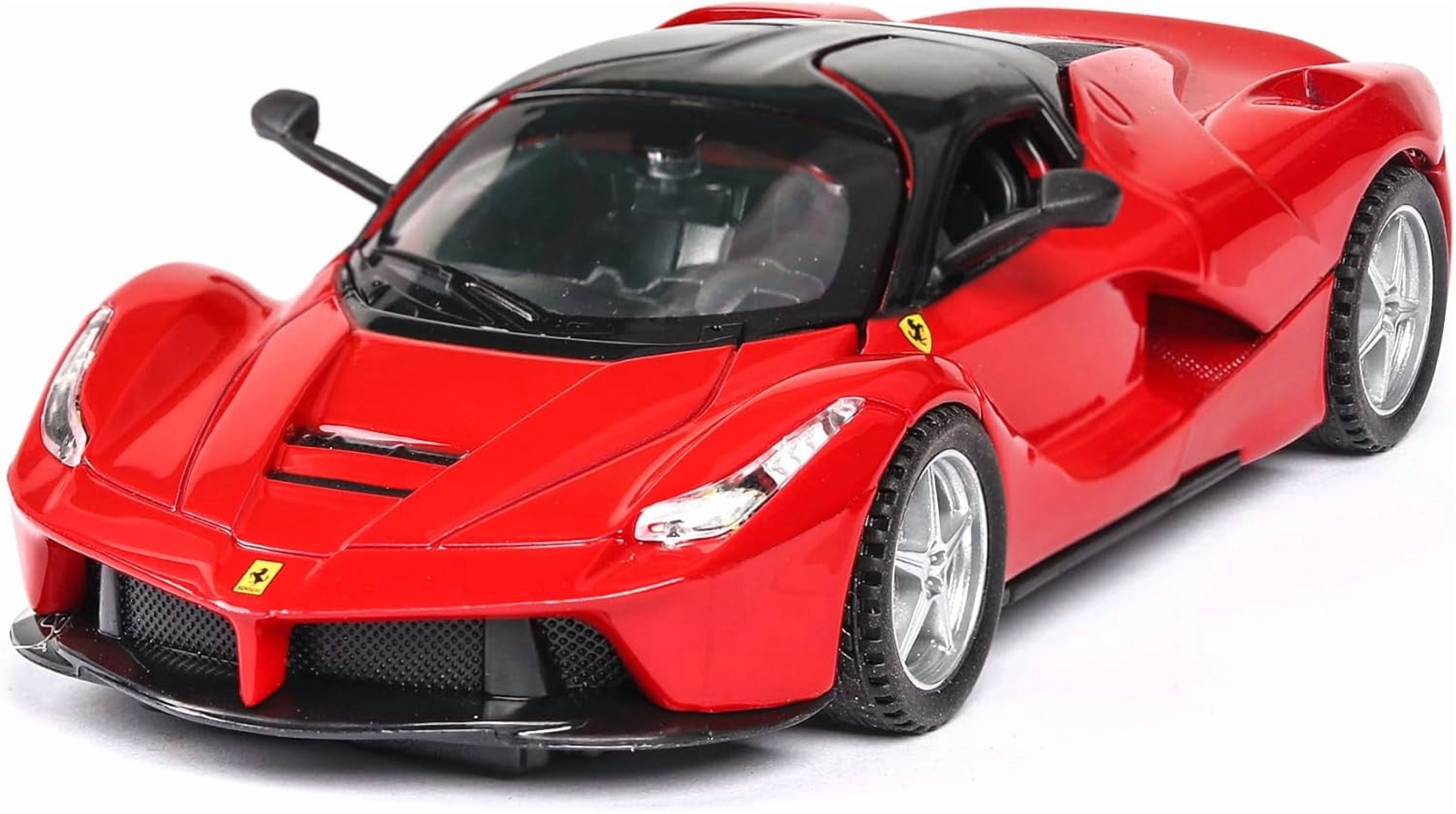 Alloy Collectible Red Ferrari Race LaFerrari Pull Back Vehicles Diecast ...