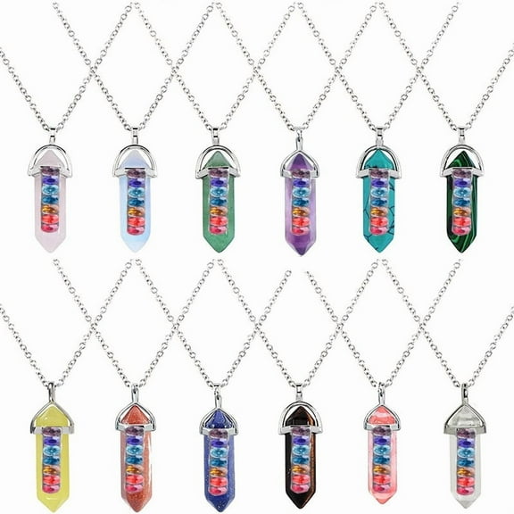 Alloy Colorful Rhinestone Necklace Pendant