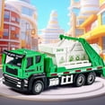 thumbnail image 1 of Alloy Construction Vehicle Toy Set for Boys Ages 3 6 with Excavator Mixer Tanker Bulldozer Durable Portable Engineering Play Vehicles for Friends' Skill Development Imaginative Learning, 1 of 6