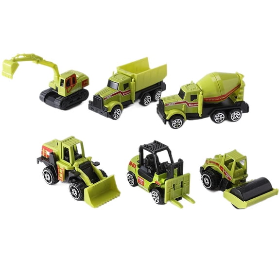 Alloy Crane Truck Car Parking Lot Toys Engineering , Tractor Vehicle