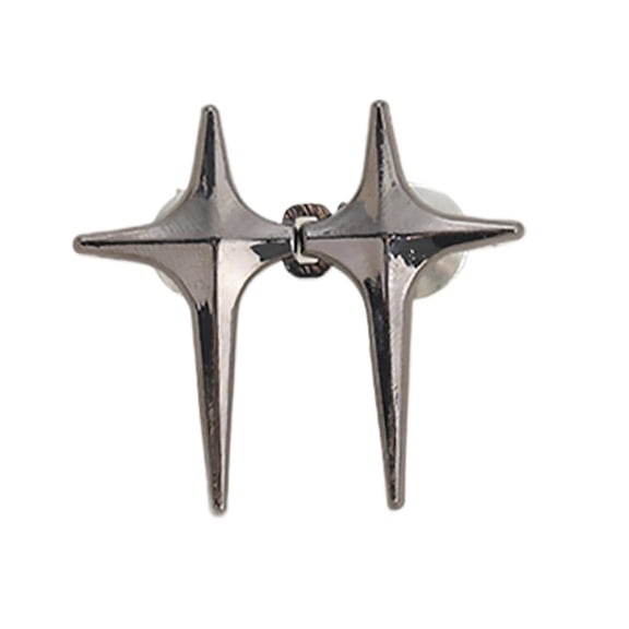 Alloy Cross-Star Waist Buckle - Fashionable, Adjustable for DIY & Modern Lifestyles