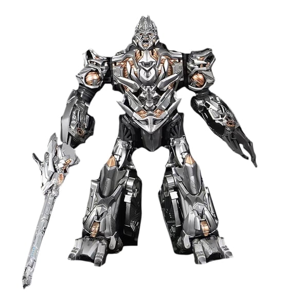 Alloy Deformation TW-1023 Movie Level Car Robots Manual Assemble 8.1 Inch Painted Version Robot Action Figure Gifts Desktop Decoration, Multicolor