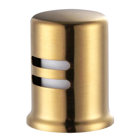 Alloy Dishwasher Air Gaps Cap With Kick Plate Designs Air Space Cover Prevents Backflow and Maintain Hygienes