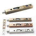 Alloy Door Latch Double Door Invisible Bolt Double Door Opening Square Latch Home Security Lock