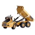thumbnail image 1 of Alloy Dump Truck Model Car 1:50 Scale With Movable Structure, Pull Back Sliding Engineering Vehicle, Durable Diecast Gift For Holiday Stocking And Party Favors, 1 of 7