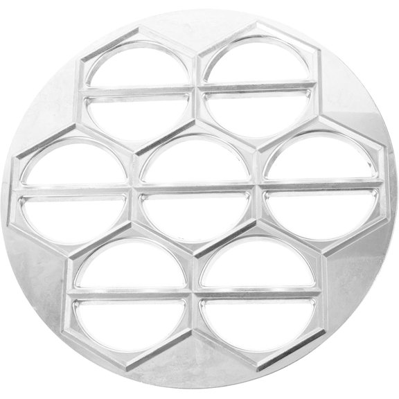 Alloy Dumpling Mold 14-Hole Pelmeni Maker for Homemade Potstickers Ravioli Pierogi Easy Clean Kitchen Dumpling Press 9.44 Inch