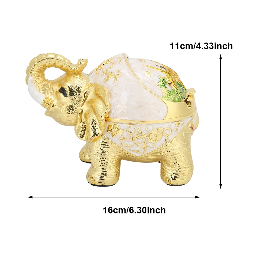 Alloy Elephant Ashtray Vintage Multifunctional Elephant Ashtray KTV
