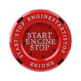 thumbnail image 1 of Alloy Engine Start Stop Button Cover for Car or Motorcycle, Rotating Ignition Protection, Scratch-Resistant Decorative Trim Fits Most Vehicles, 1 of 1