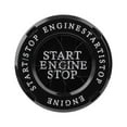 thumbnail image 1 of Alloy Engine Start Stop Button Cover for Car or Motorcycle, Rotating Ignition Protection, Scratch-Resistant Decorative Trim Fits Most Vehicles, 1 of 1