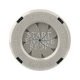 thumbnail image 1 of Alloy Engine Start Stop Button Cover for Car or Motorcycle, Rotating Ignition Protection, Scratch-Resistant Decorative Trim Fits Most Vehicles, 1 of 1