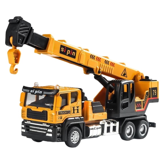 Alloy Engineering Vehicle Series, Inertial Construction Models for 3-6 Years, Excavator Mixer Tanker , Durable Mini Vehicles, Educational Toy