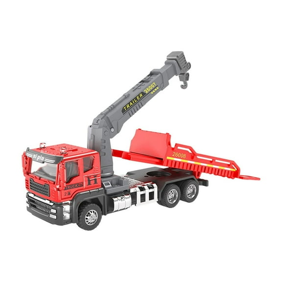 Alloy Engineering Vehicle Toy Car Set Durable Construction Vehicle Replica For Imaginative Play And Learning Safe Protective Design Ideal Gift For Young Builders