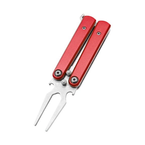 Alloy Forks Multifunctional Green Tool 2in1 Divot Accessory Outdoor Sports