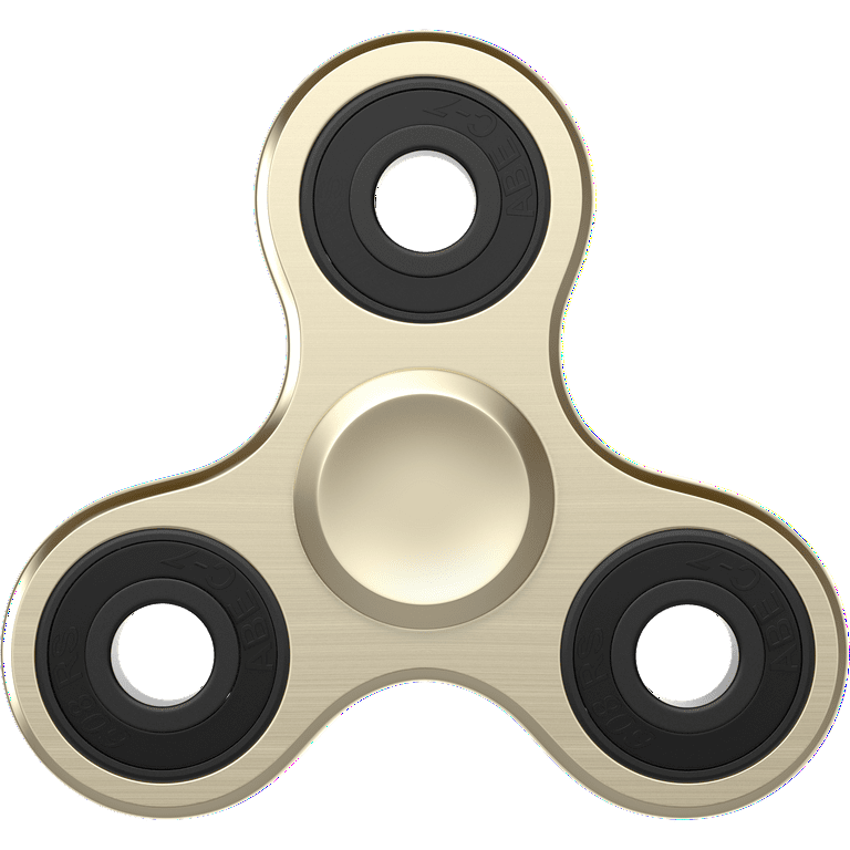 Alloy Gold 360 Spinner Focus Fidget Toy Tri-Spinner Focus Toy for Kids &  Adults