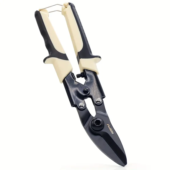 Alloy Heavy-Duty Metal Snips  Precision Comfort Grip Scissors for Pro & DIY Sheet Metal Cutting, Home & Industrial Use