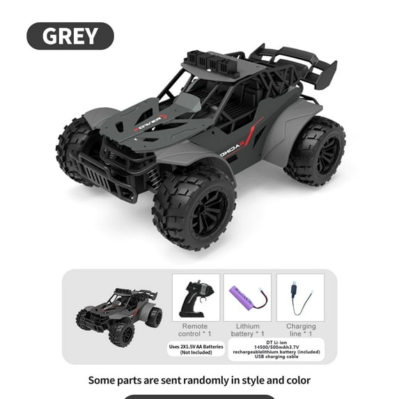Alloy High - Speed RC Car,Powerful Motor, All - Terrain & Anti - Crash,Off - Road Remote Control Vehicle