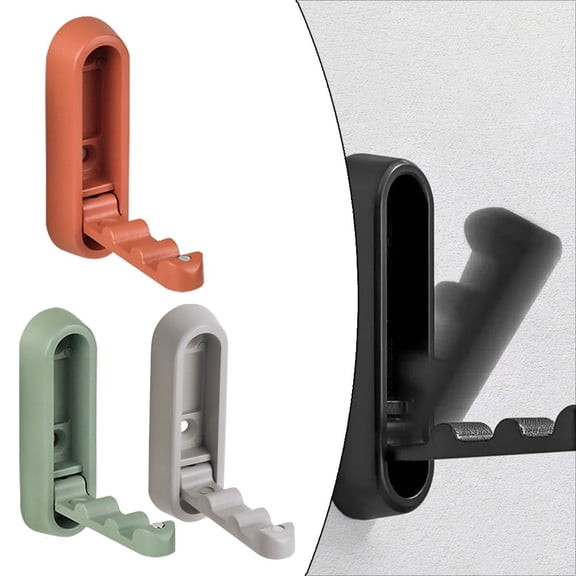 Alloy Hook Kitchen Bathroom Wall Mounted Load-Bearing Clothes Hook Gray Smile Home