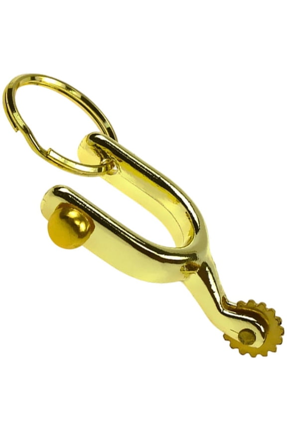 Alloy Horse Spurs Keychain Equestrian Horse Theme Keyring Horse Bit Key Retro Spur Charm For Keys Bags Accessory