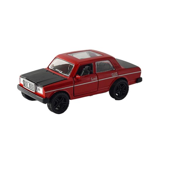 Alloy Inertial Pull-Back Ladybug Toy Car for Kids, Durable Drop Resistant Glide