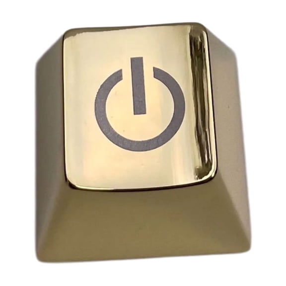 Alloy Keycap Metal Keycaps Engraved For Aesthetic Mechanical Keyboards Modification Enhances Typing