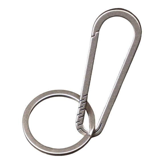 Alloy Keychain Carabiner Keychain Clip Key Holder Key Chain Clip Hook Carabiner Outdoor Camping Buckle Keychain
