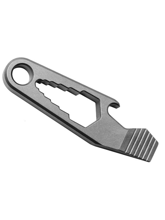 Alloy Keychain Key Buckle Multifunction Bottle Opener Small Camping Pocket Tool Waist Hanging Keychain Buckle Key Hook