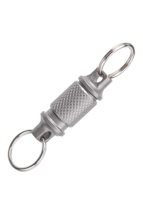 Alloy Keyring Double-end Keychain Rotatable Key for Waist Belt Car Bag Women Men Key Holder
