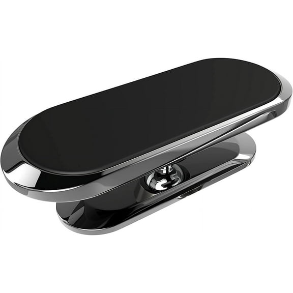 Alloy Magnetic Car Phone Mount Upgrade Magnet N52 Universal Dashboard Holder, Cell Phone Grip Car Kits, 360 Adjustable Super Strong Magnet for Samsung, iPhone, LG, Google Pixel (1 Pack)