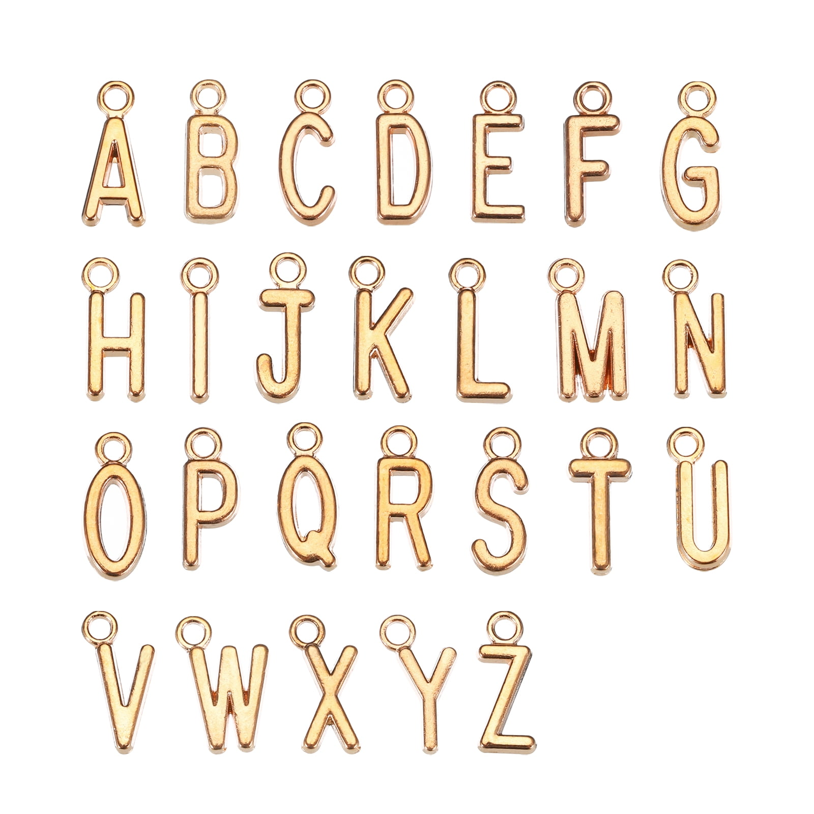 SANNIX Letter Chars, 156Pcs/6 Sets Alphabet ABC Letter Chars 3 Styles Capital A-Z Chars DIY