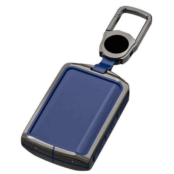 Alloy Metal Key Fob Cover,Compatible with Volvo 4 Buttons C30 S60 S80 S90 XC40 XC60 XC70 XC90 V90 Key Fob,Armor TPU Key Fob Case