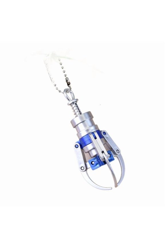 Alloy Mini Claw Machine Keychain Playful Desk Interactive Toy For Kids Imaginative Learning Toy Portable Design